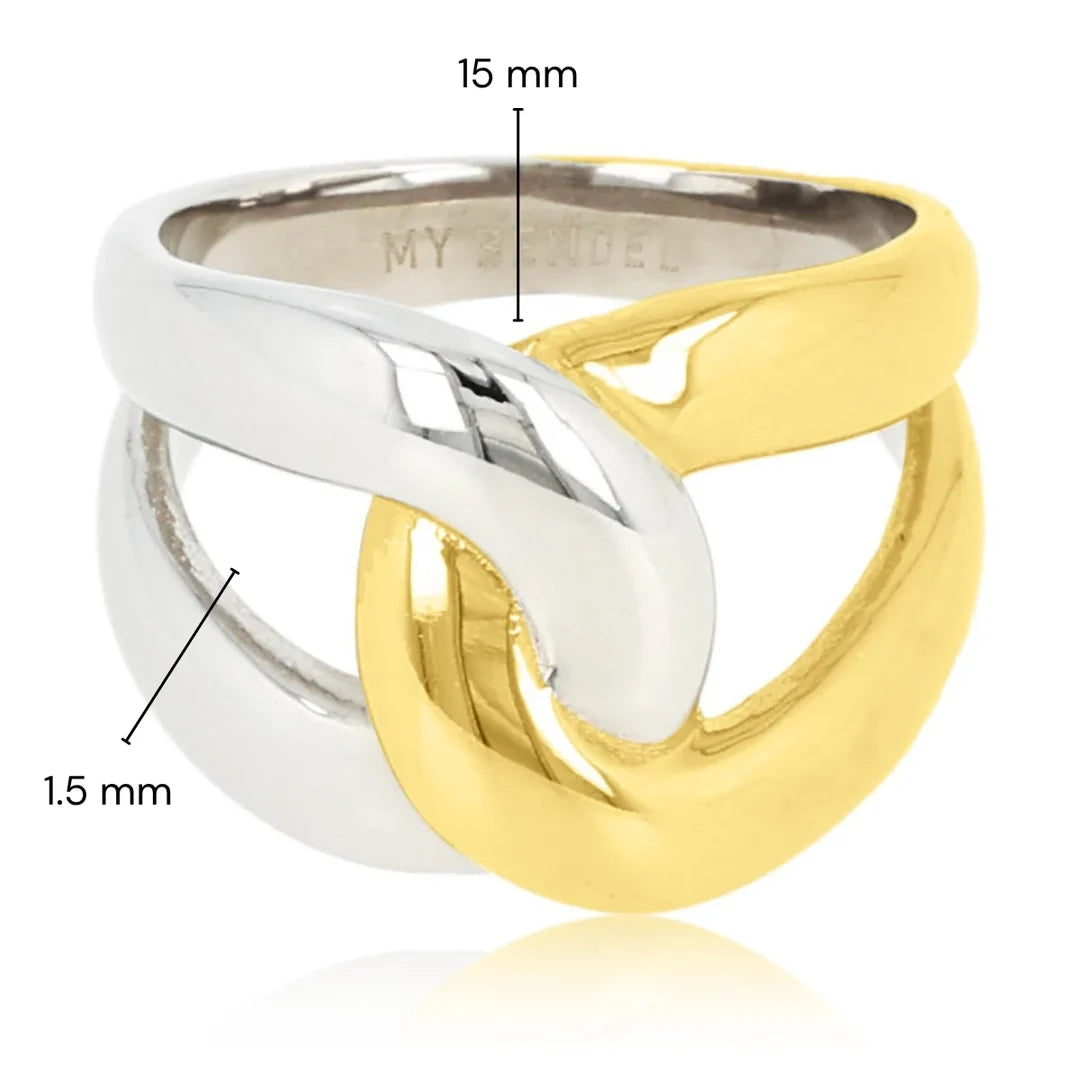 Bicolor ring