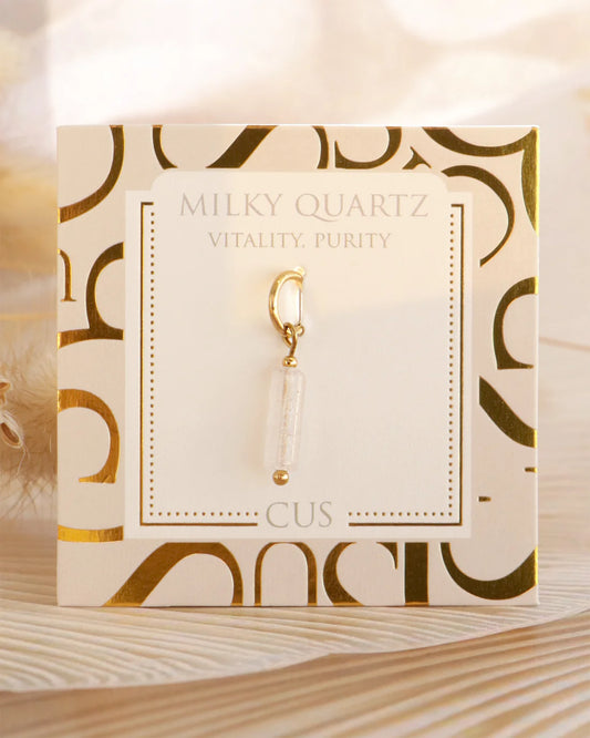 Gaia Bedel Milky Quartz