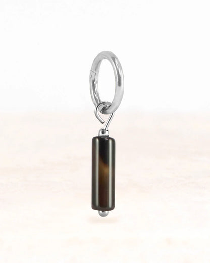 Gaia Bedel Black Chalcedony