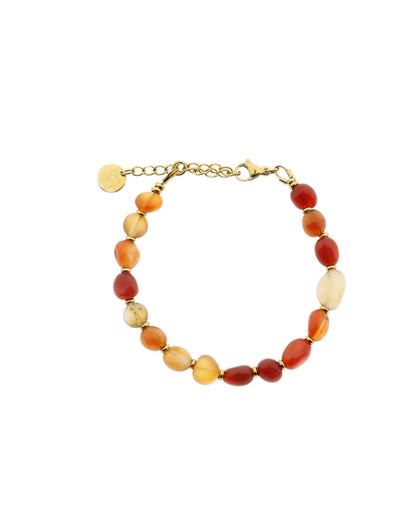 Armband Ziva Red Agate irregular