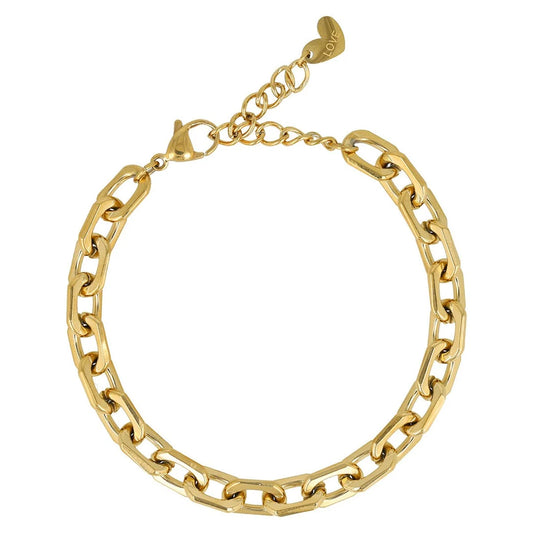 Schakelarmband grove schakels