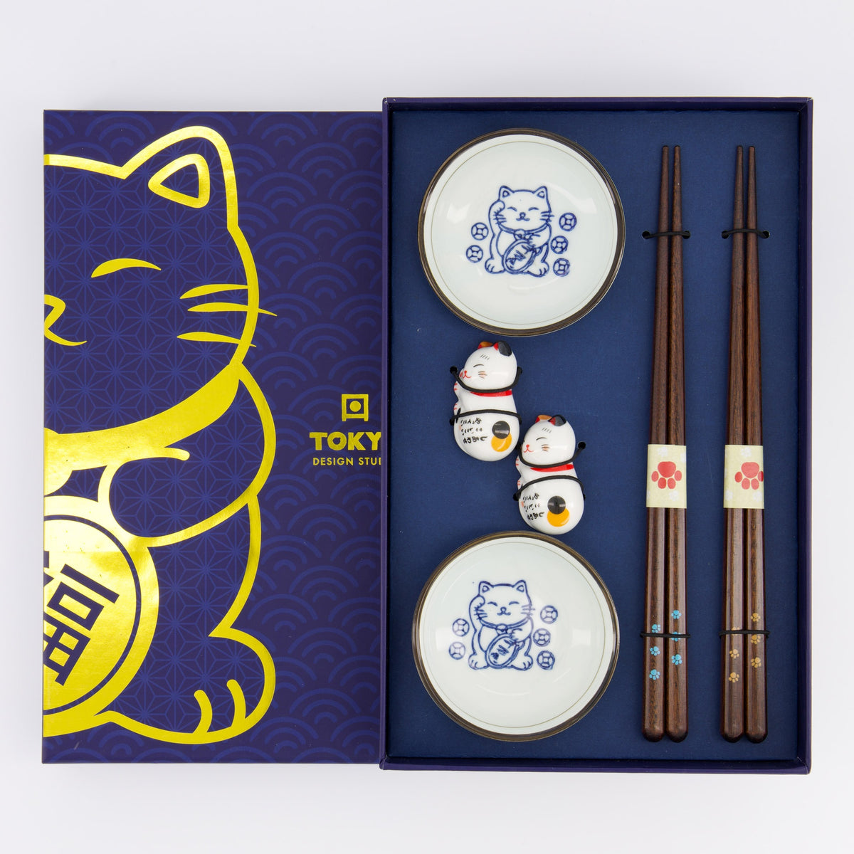 Tokyo Design Studio  Chopsticks giftset incl. Chopstickhouders en schaaltjes