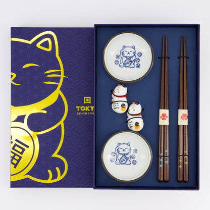 Tokyo Design Studio  Chopsticks giftset incl. Chopstickhouders en schaaltjes