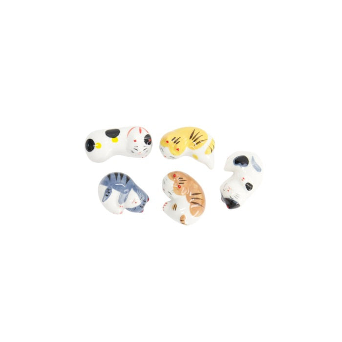 Chopstickhouder giftset Lucky Cat 5pc