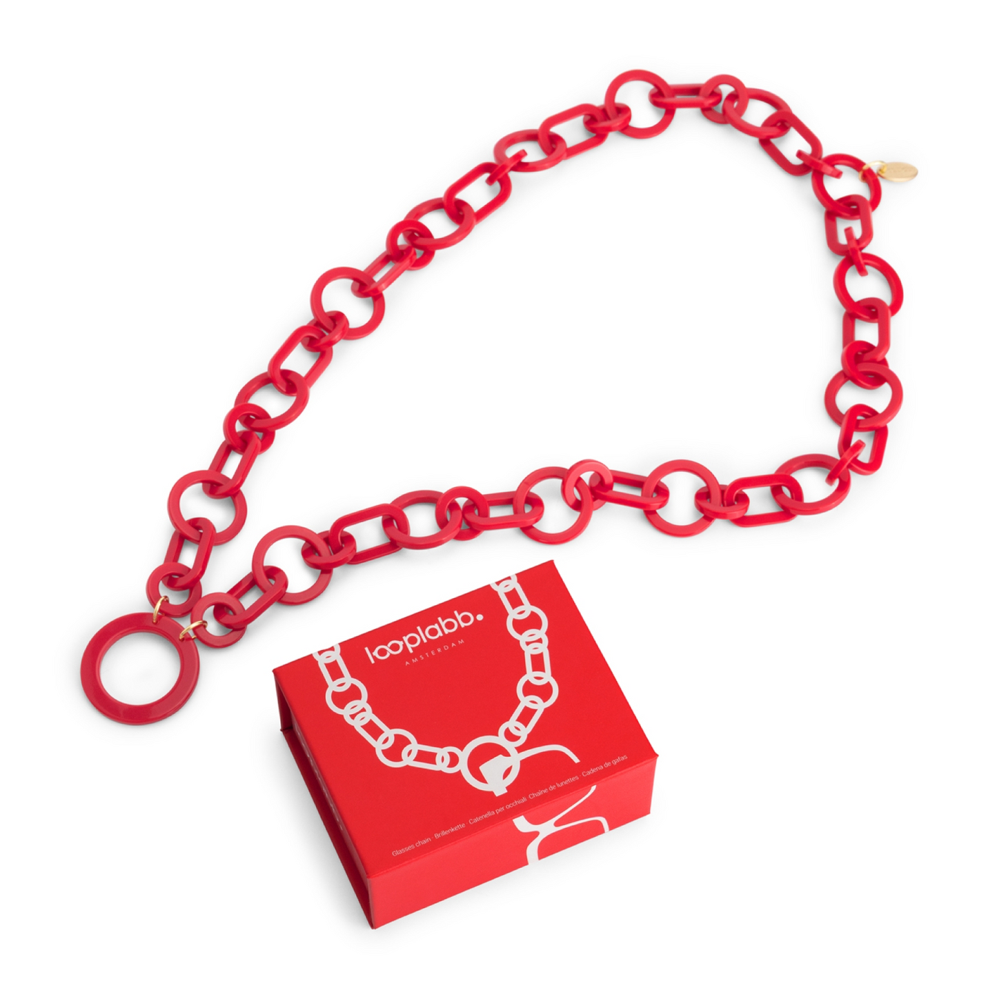Looplabb Brillenketting