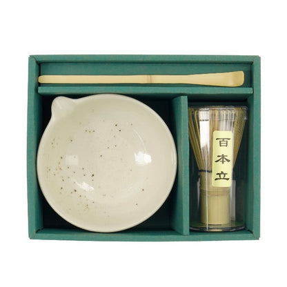 Tokyo Design Studio Matcha giftset White