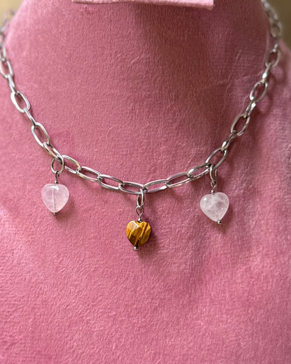 Cinta bedel Milky Quartz