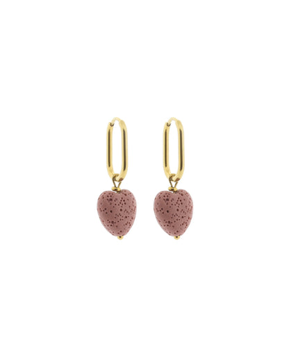 Oorbellen Lava Love