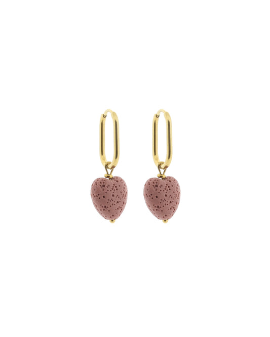 Oorbellen Lava Love