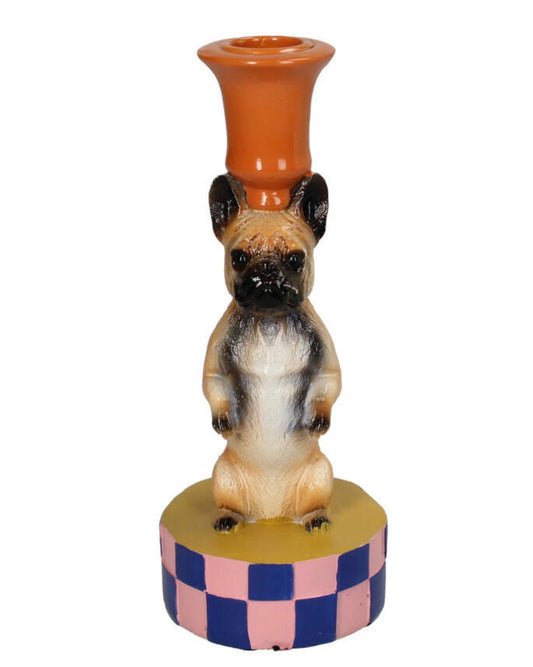 Kaarshouder Franse bulldog