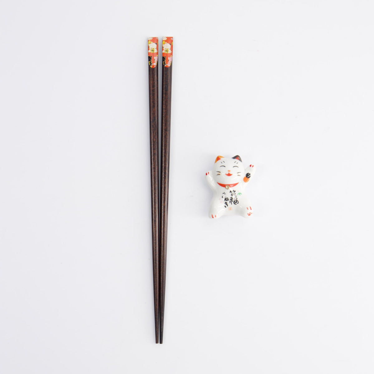 Tokyo Design Studio Chopstick giftset en houder Lucky Cat diverse varianten